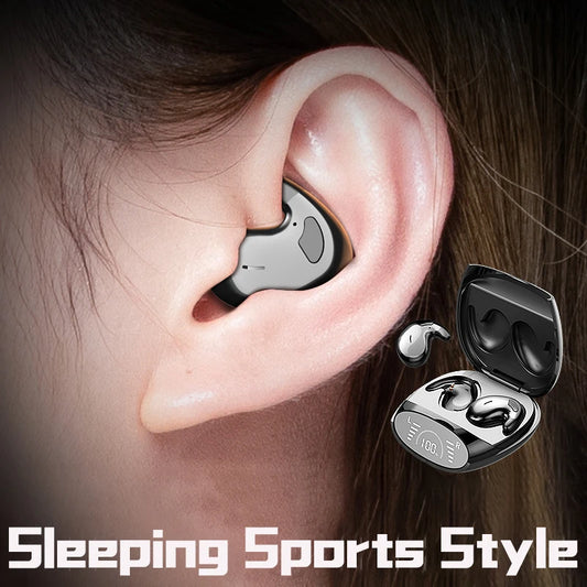 SK Ultra-Thin Bluetooth 5.3 Sleep Earbuds
