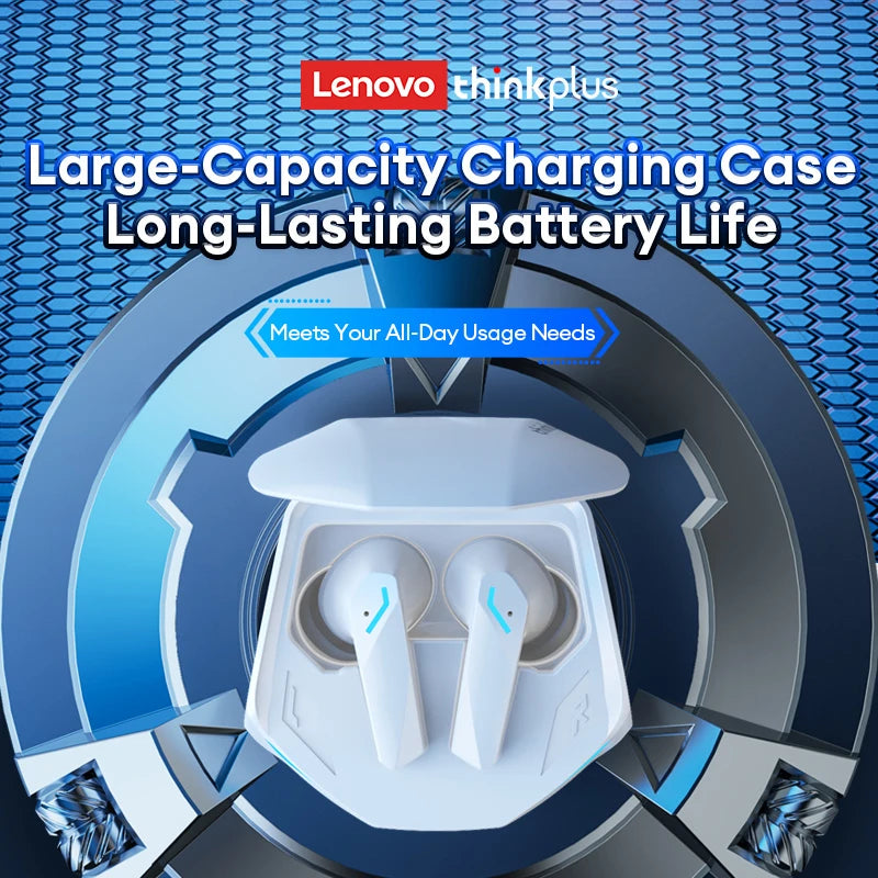Lenovo GM2 Pro Wireless Gaming Earbuds – Low Latency & Dual Mode