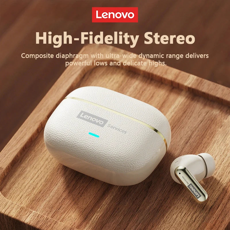 Lenovo LE208 Wireless Gaming Earphones – ENC, 38ms Low Latency