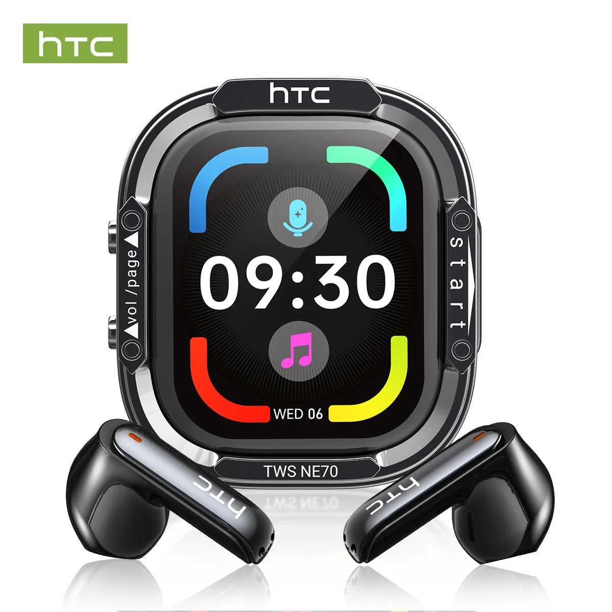 HTC NE70 Bluetooth Wireless Earbuds with AI Translator