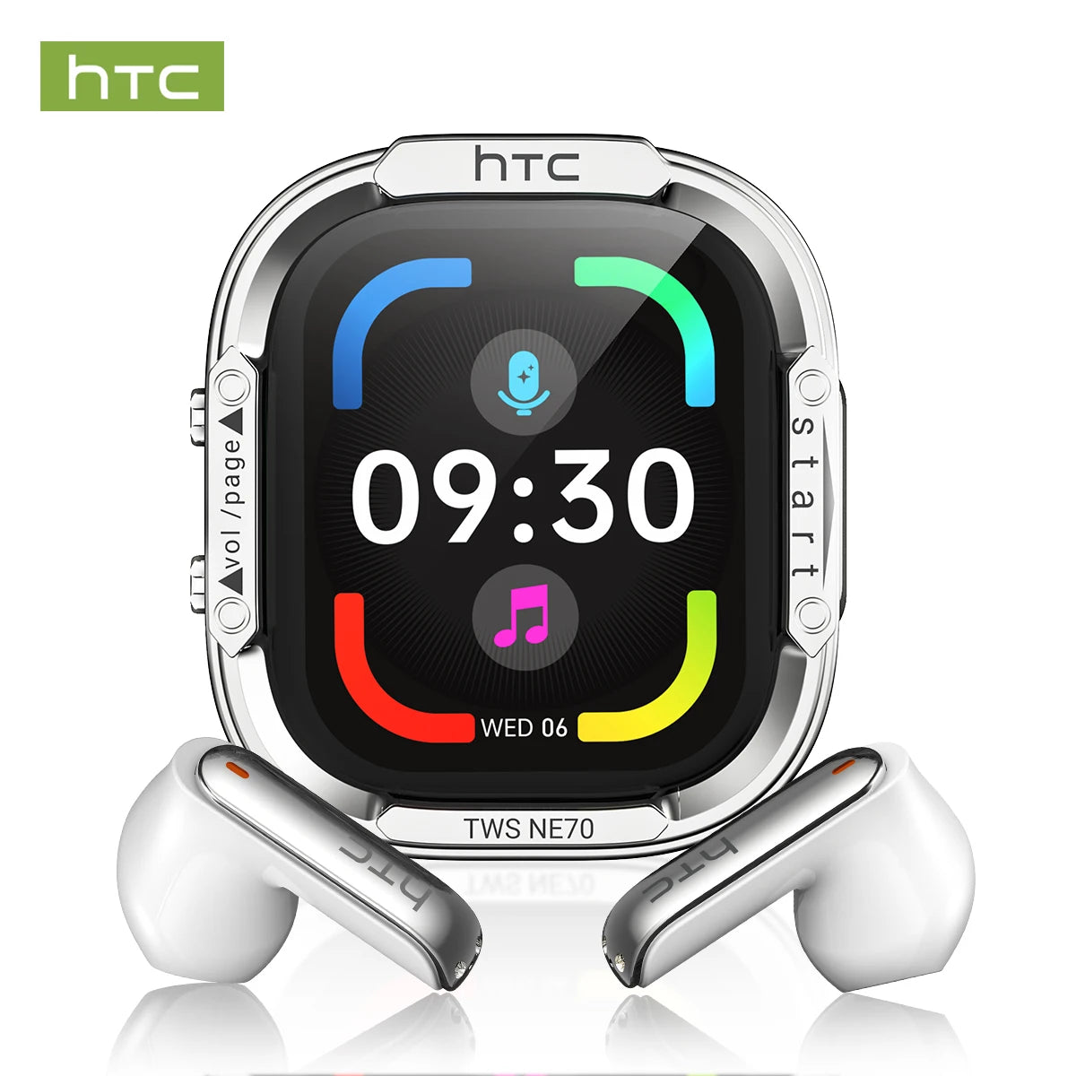 HTC NE70 Bluetooth Wireless Earbuds with AI Translator