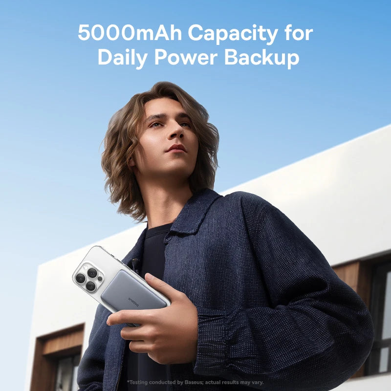 Baseus 5000mAh Magnetic Power Bank 20W PD Fast Charger